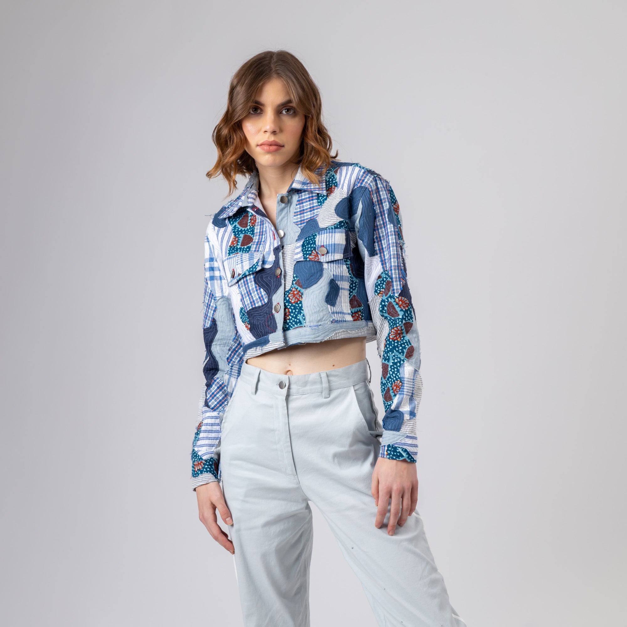 June patchwork jacket