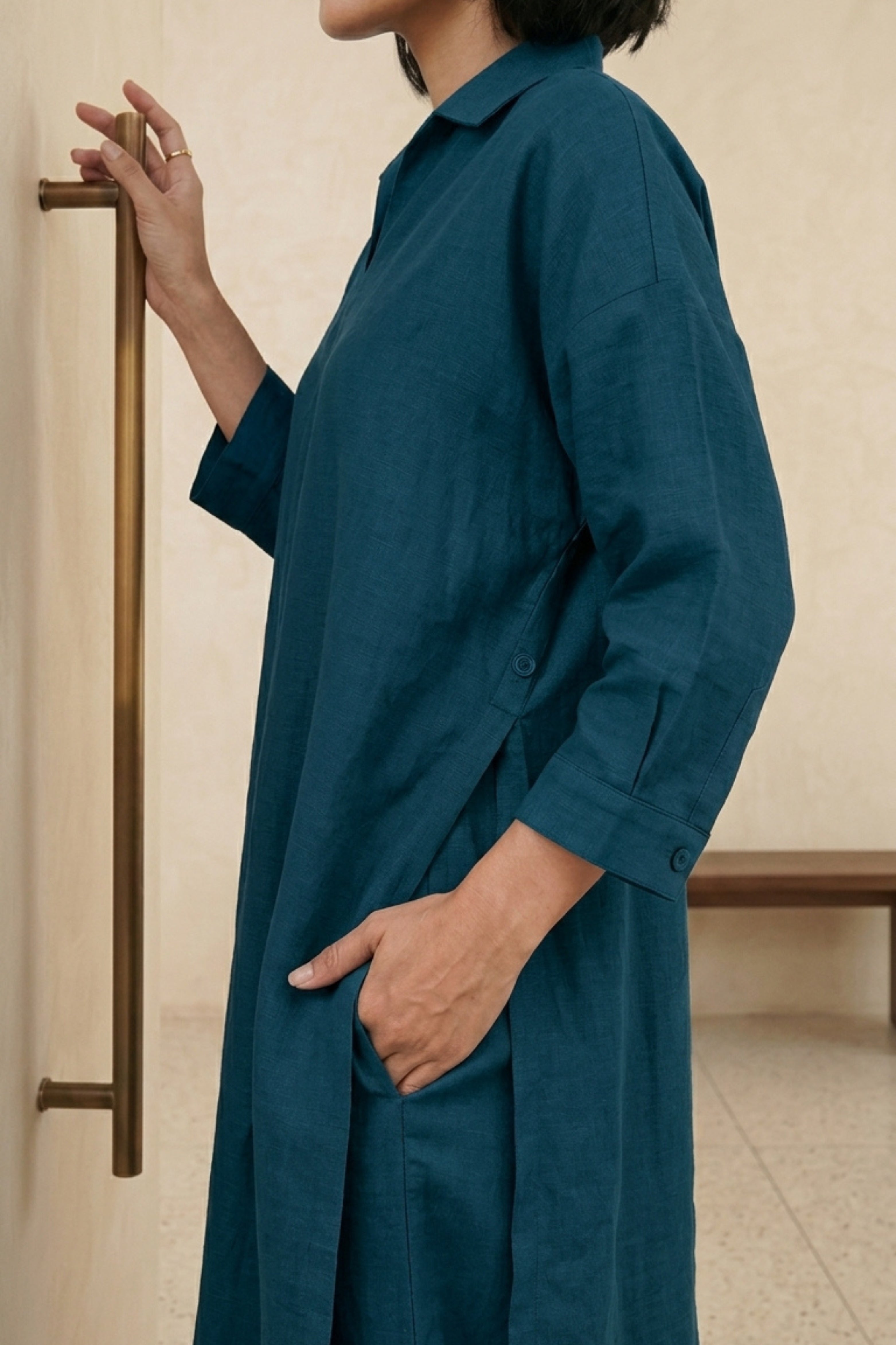 BLAKE TEAL TUNIC