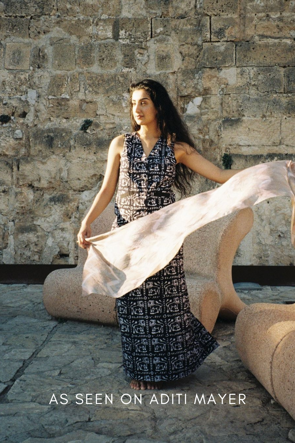 Francis batik waist coat