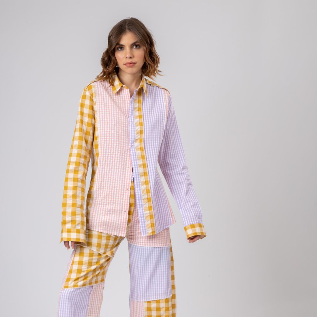 Erin Patchwork Shirt