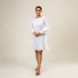 Eva White Dress