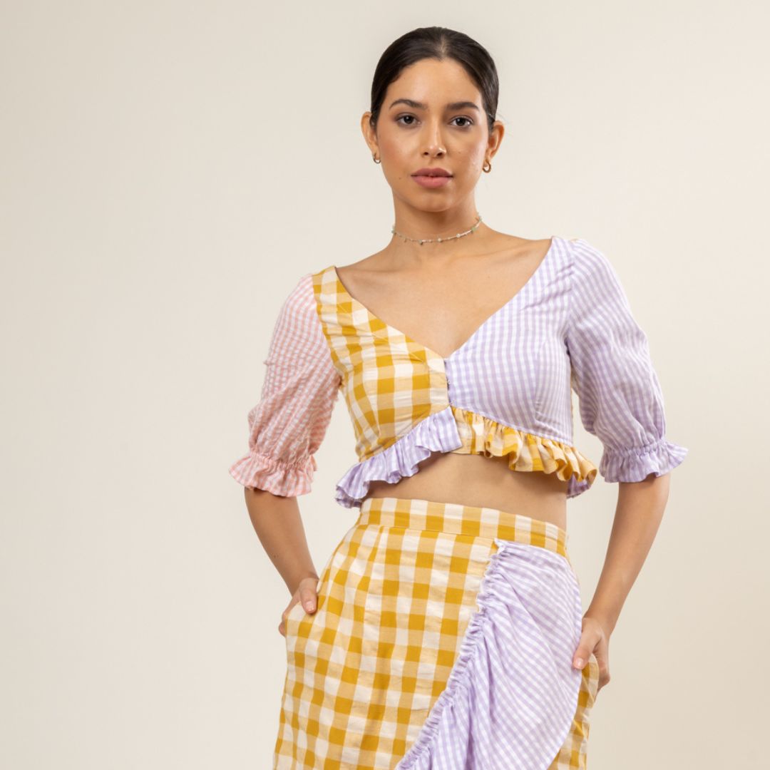 Betty Panelled Top