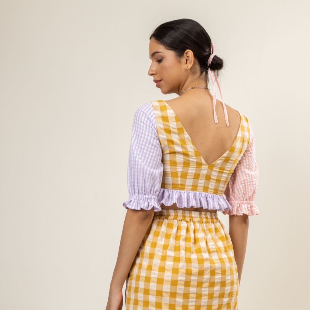 Betty Panelled Top
