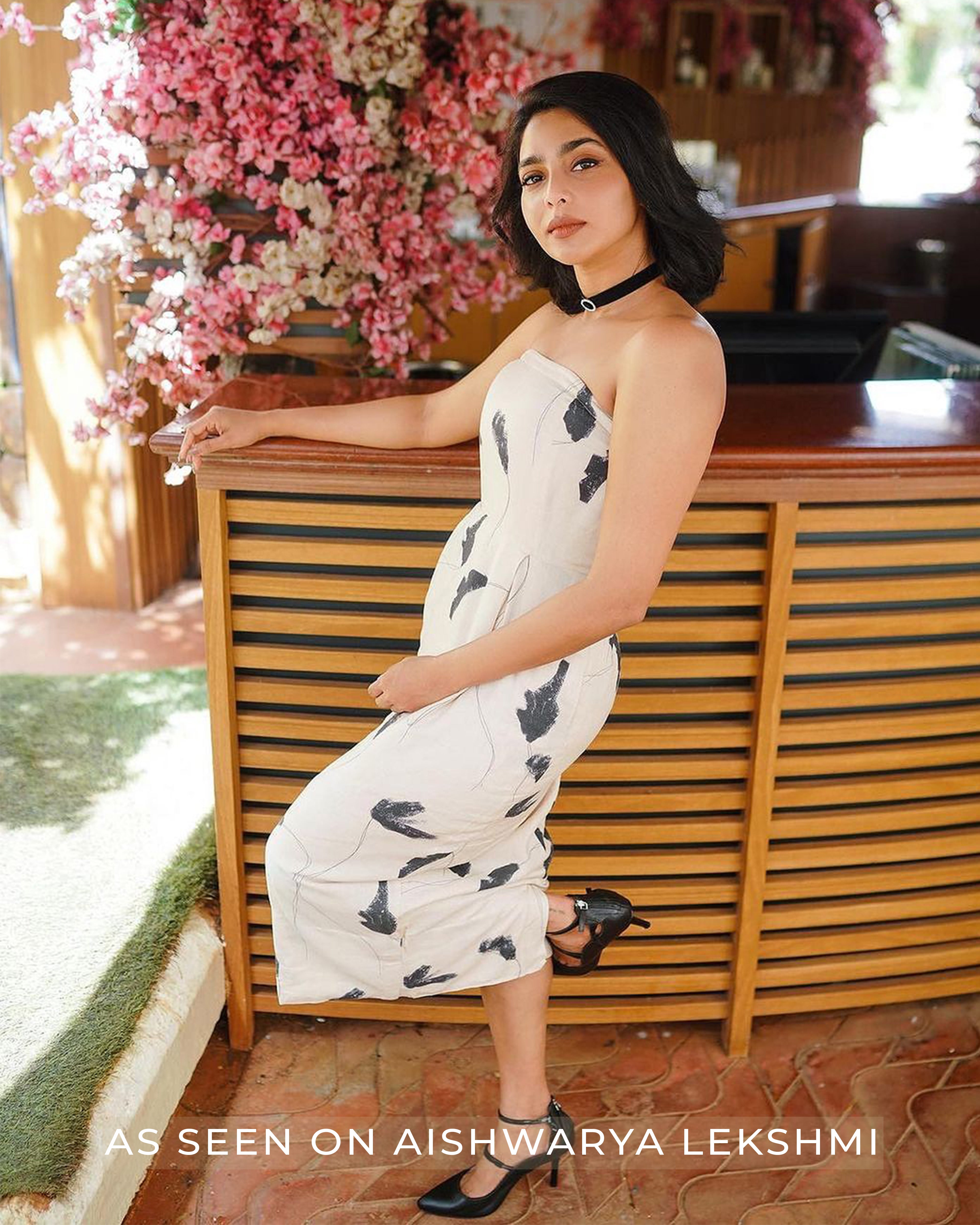 Denise Printed dress