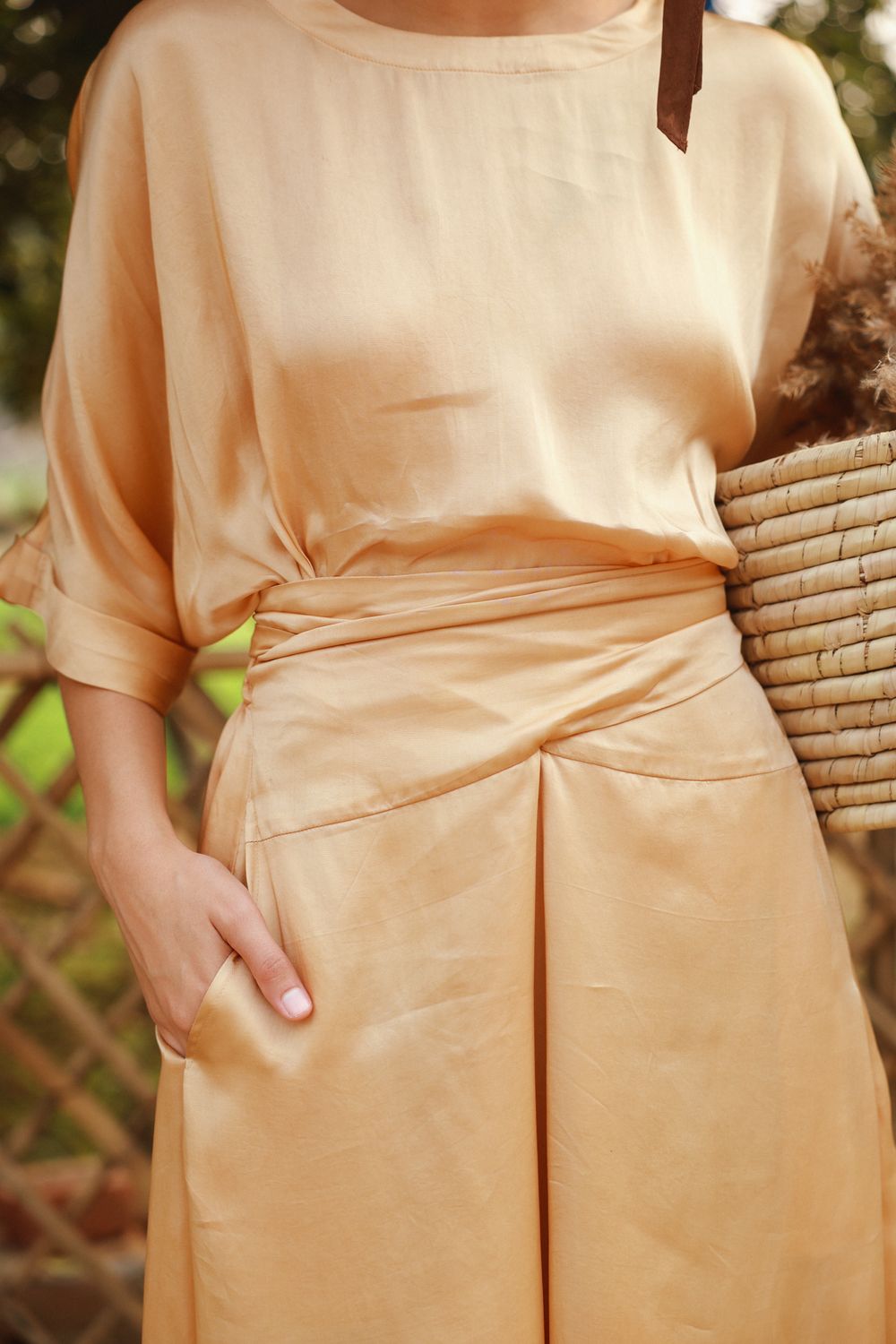 Mia Beige Skirt