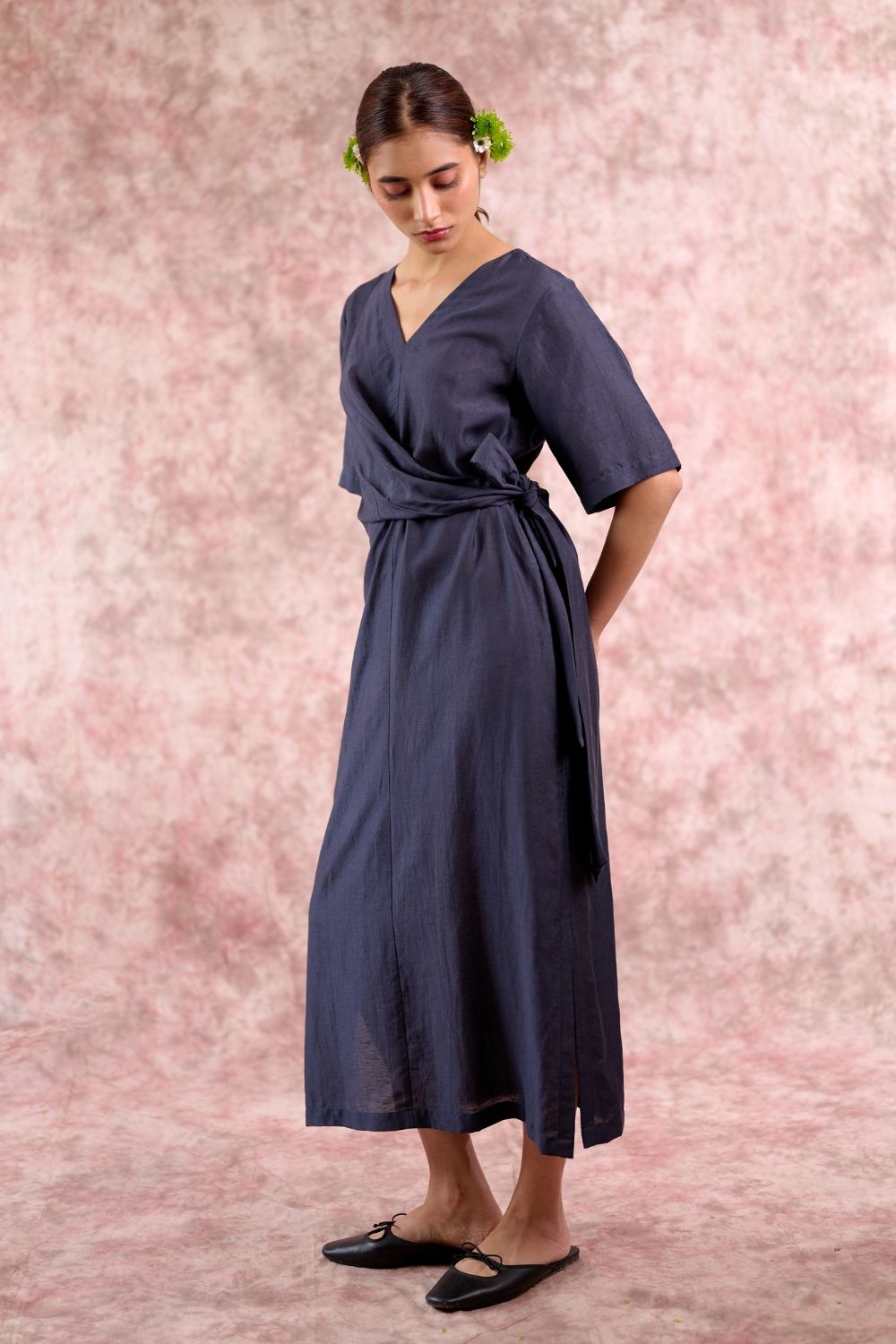 EDEN NAVY DRESS