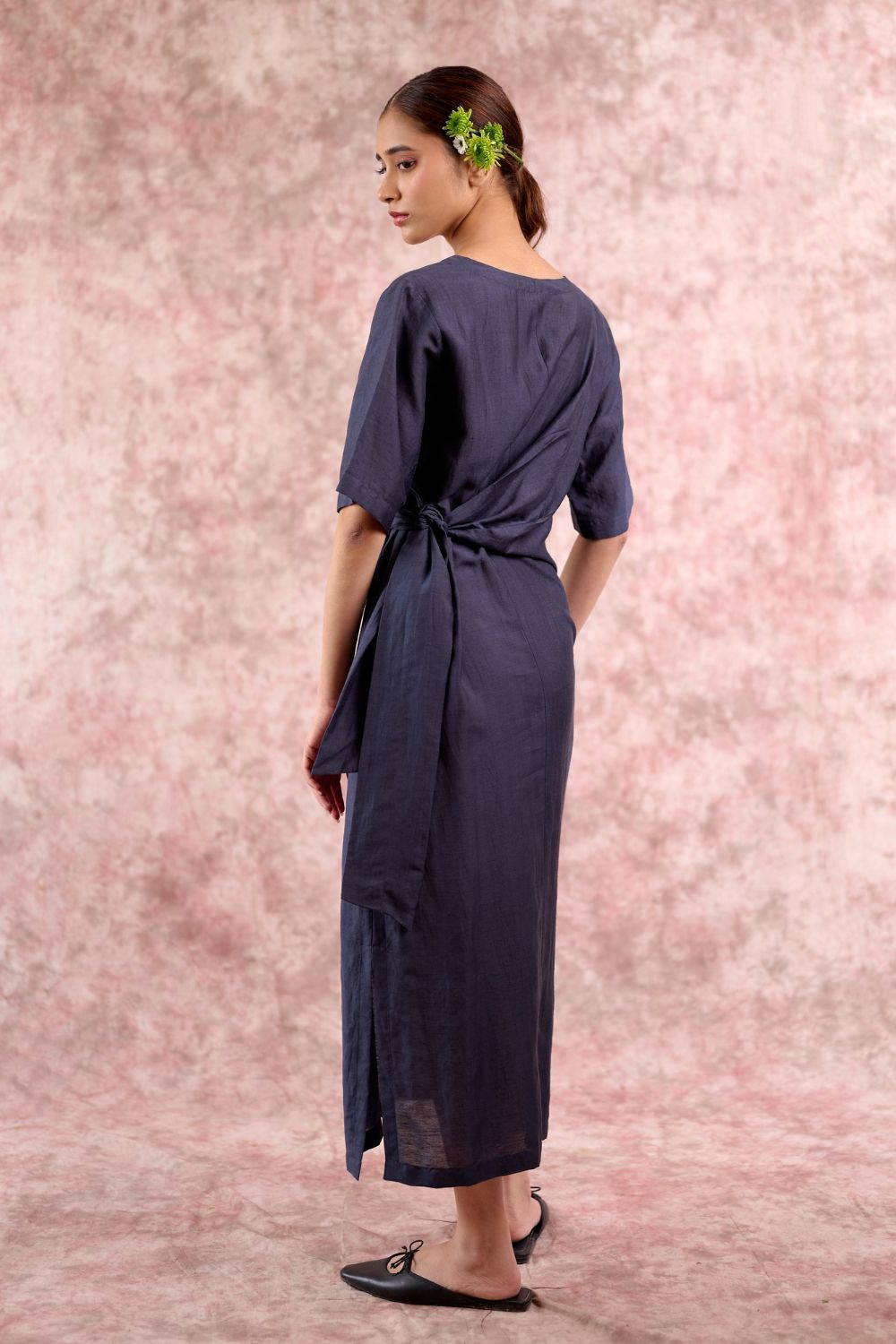 EDEN NAVY DRESS