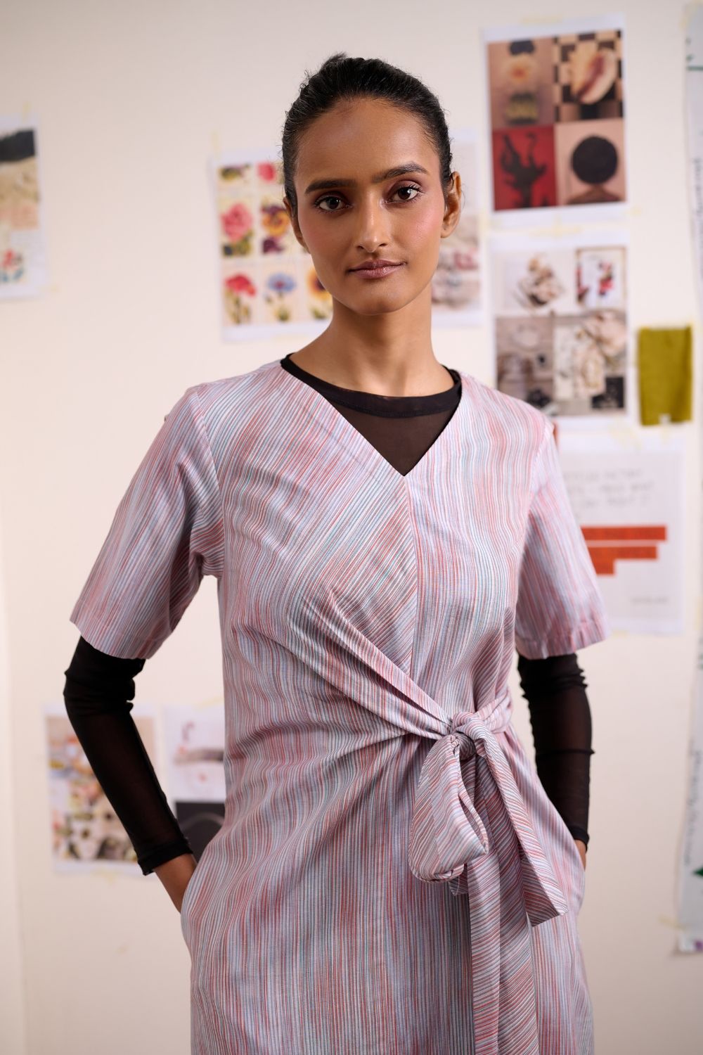 EDEN STRIPE DRESS