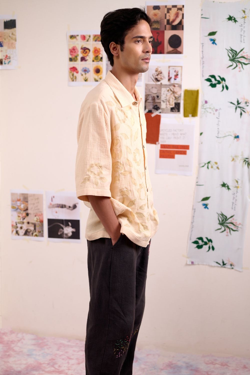 FLORIQUE BEIGE SHIRT