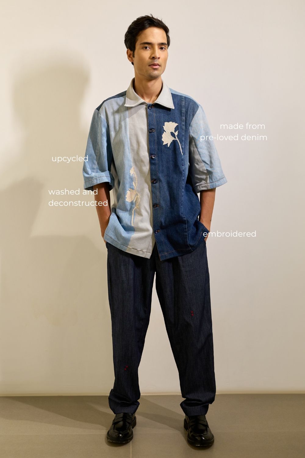 ANDES PANELLED SHIRT