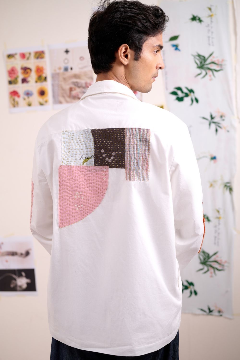 NOVELLE PATCHWORK SHIRT
