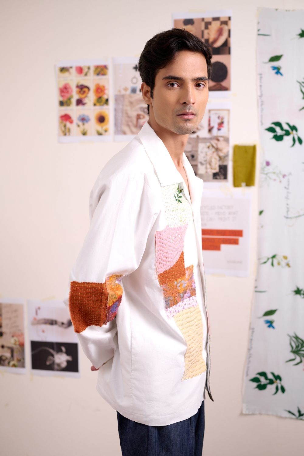 NOVELLE PATCHWORK SHIRT