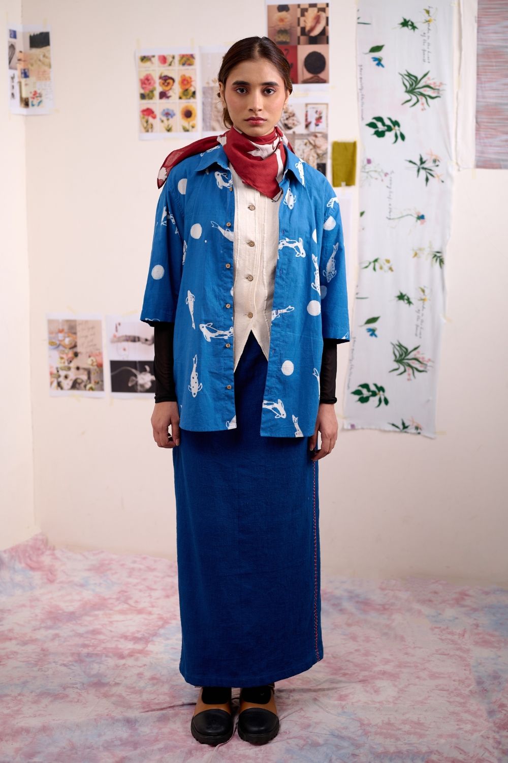 ABBY EMBROIDERED SKIRT