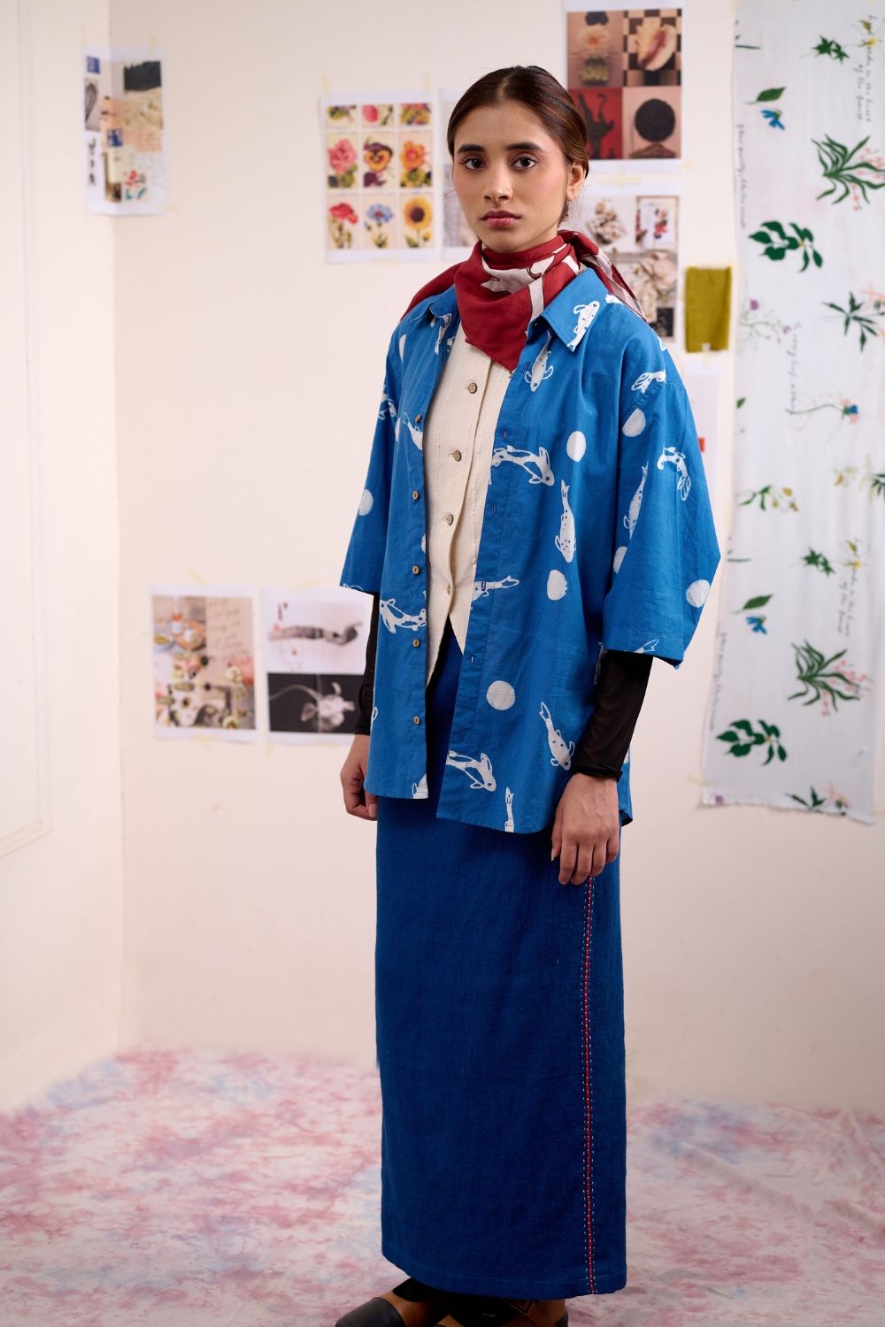 ABBY EMBROIDERED SKIRT