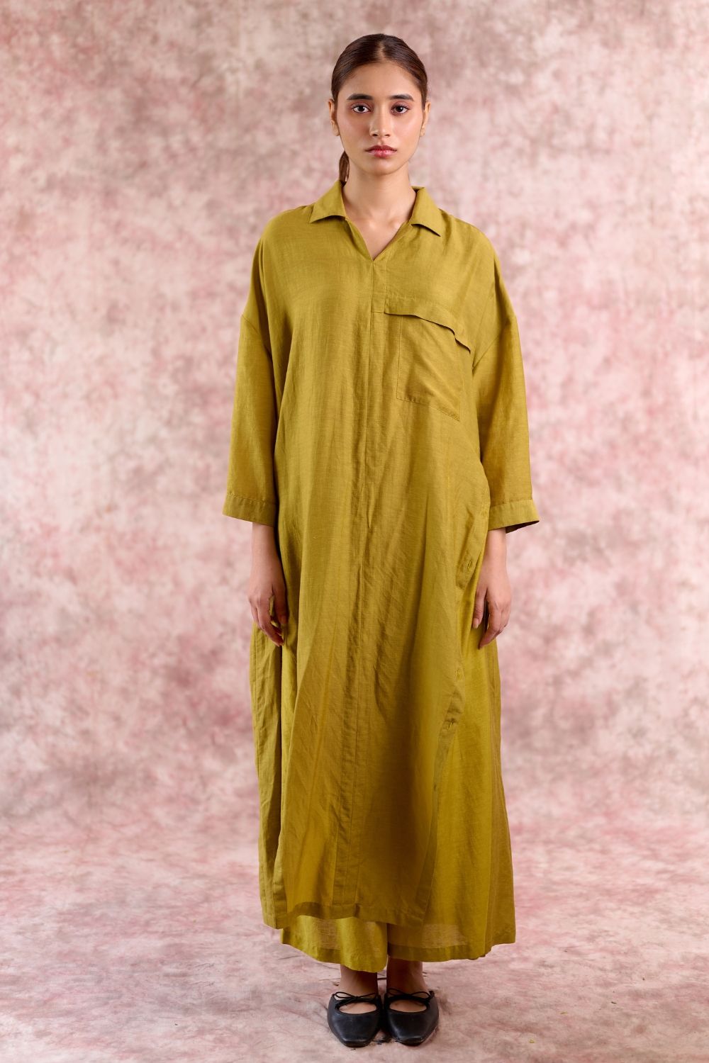 BLAKE GREEN TUNIC