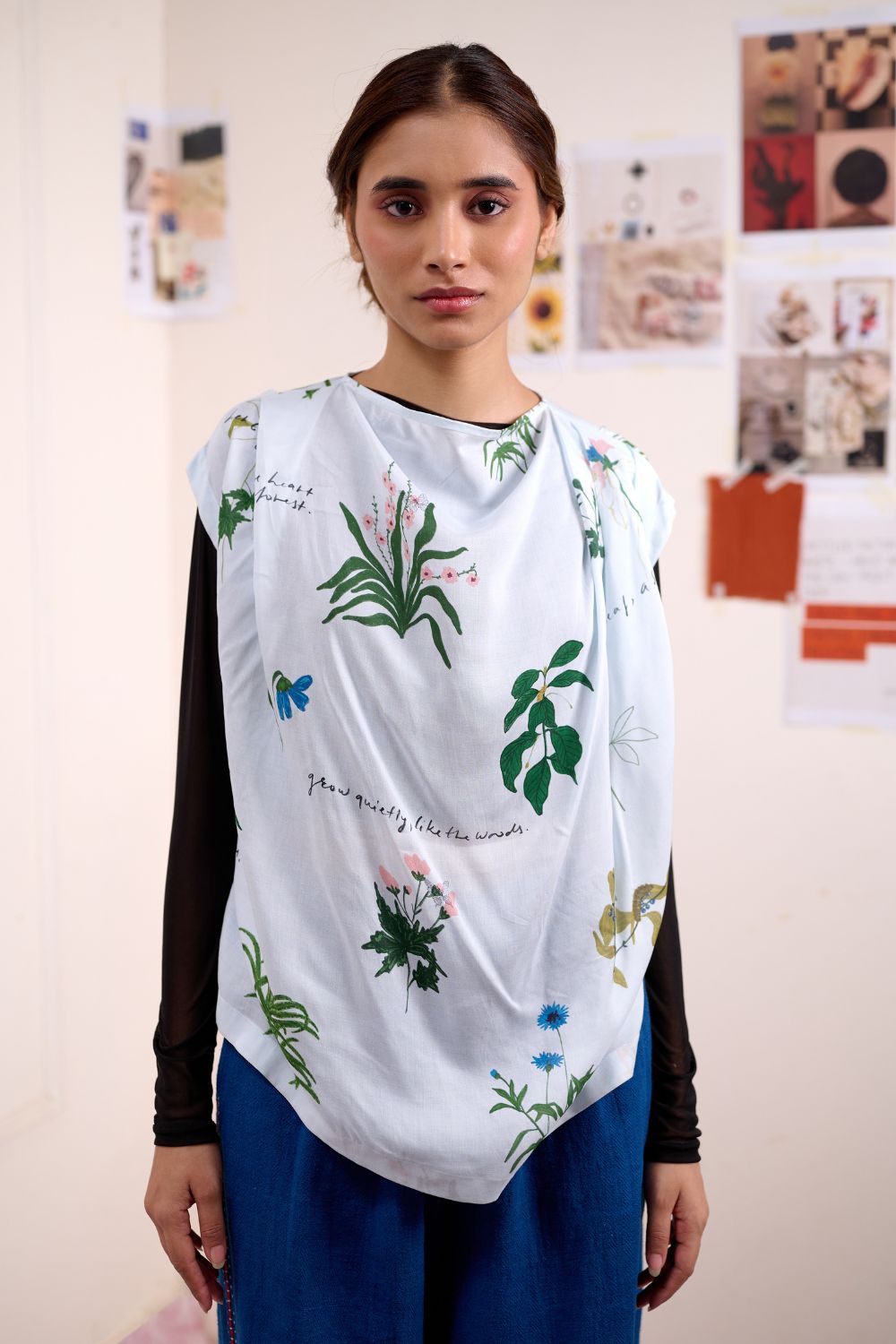 MISTELLE PRINTED TOP