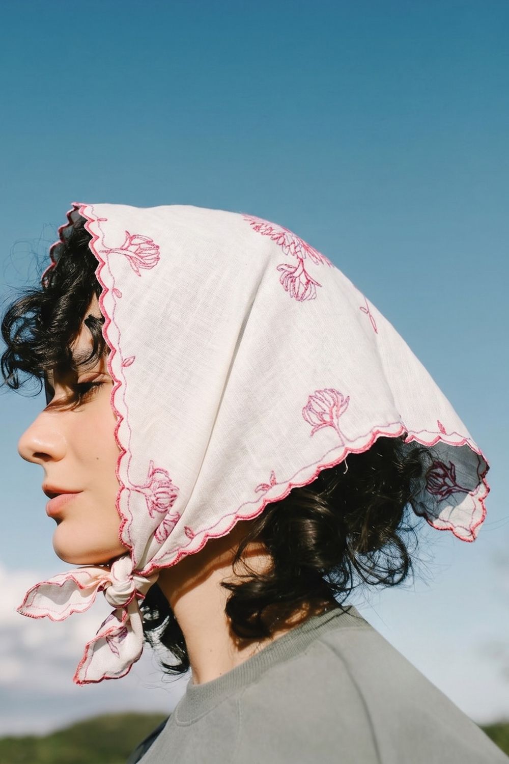 BLUSH THREAD BANDANA