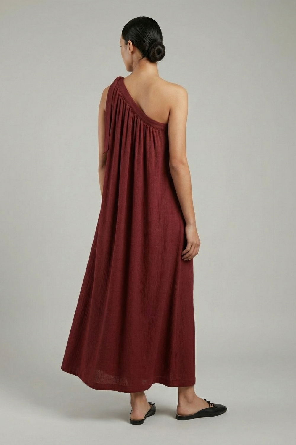 DARYL MAROON DRESS