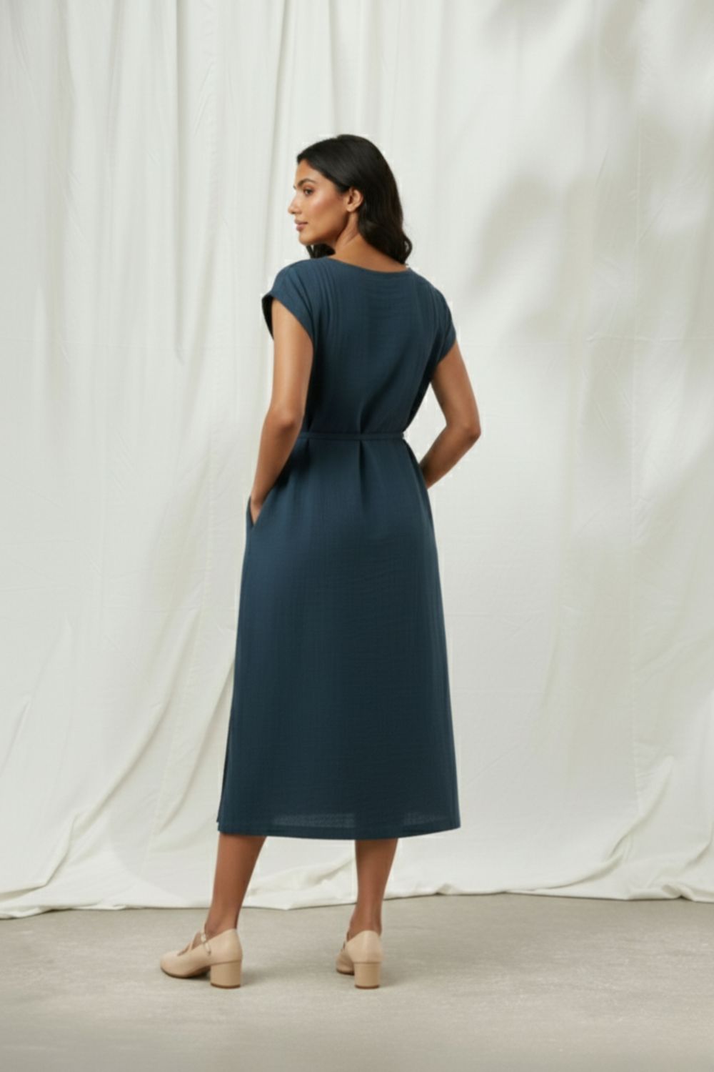 ERNA MIDNIGHT BLUE DRESS
