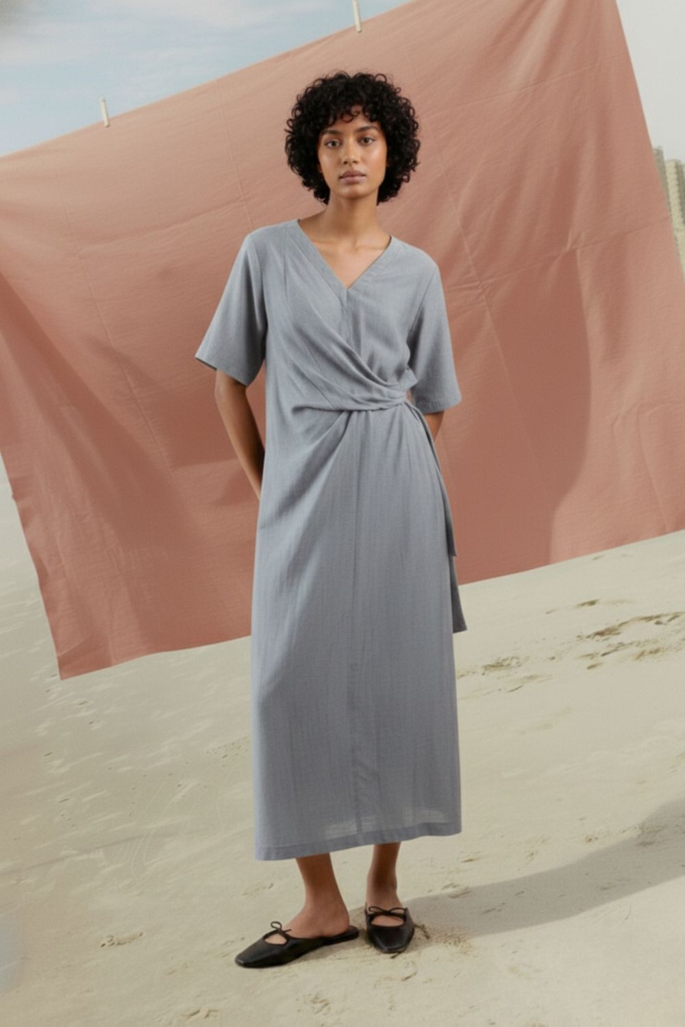 EDEN PALE BLUE DRESS