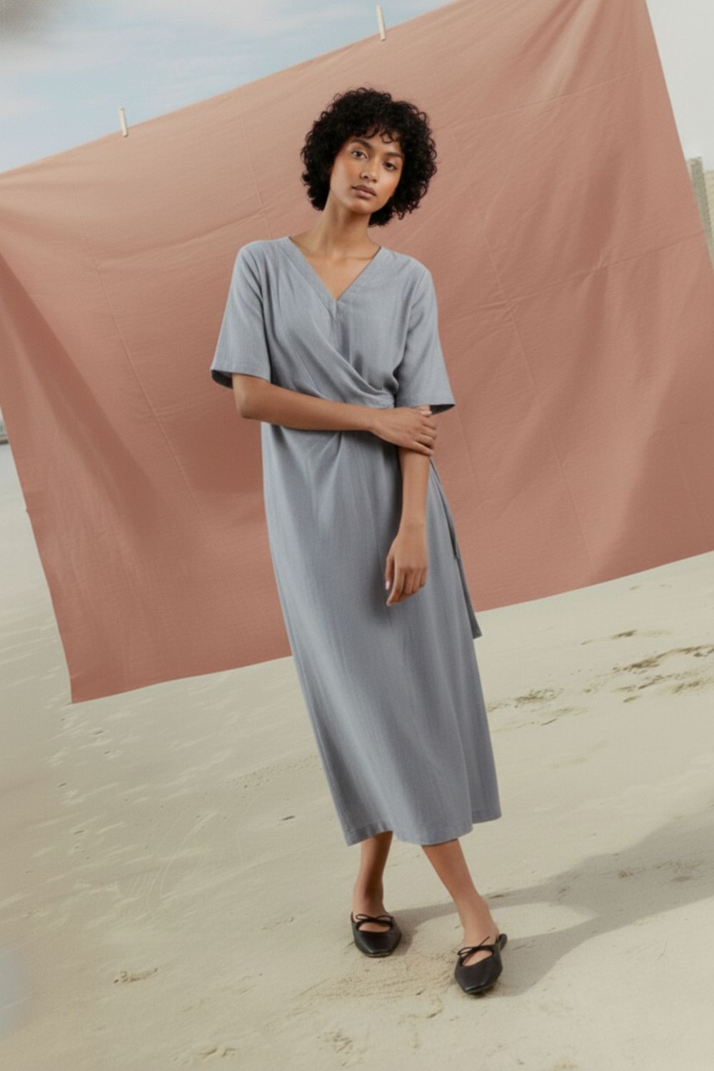 EDEN PALE BLUE DRESS