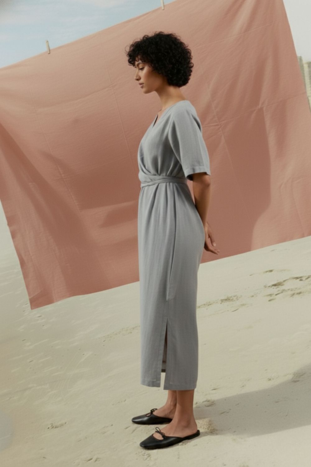 EDEN PALE BLUE DRESS