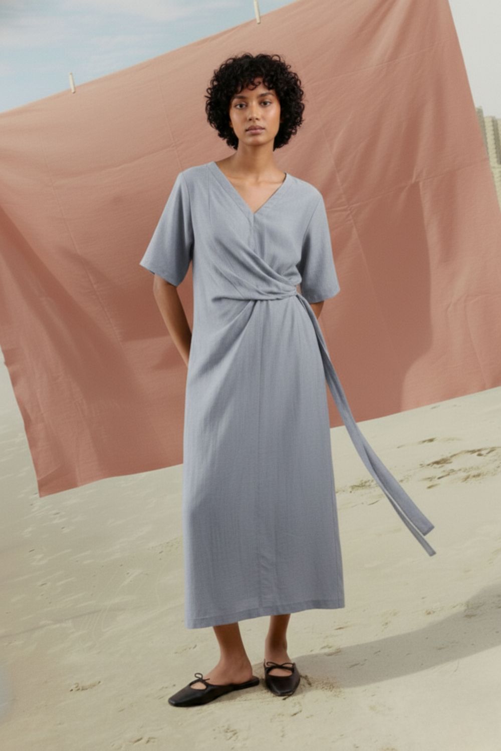 EDEN PALE BLUE DRESS