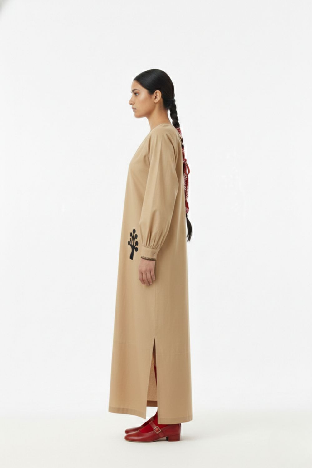ASTRID BEIGE DRESS