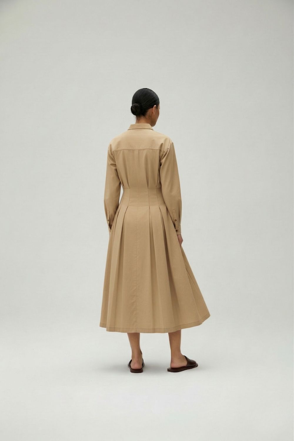 CECILE BEIGE DRESS