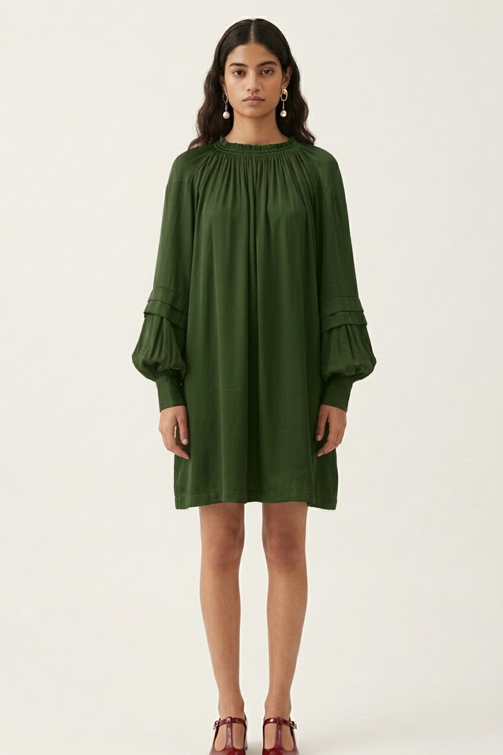 ALICE OLIVE DRESS