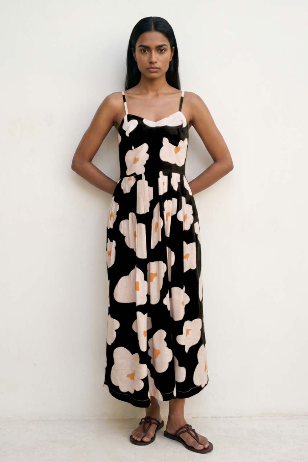 MARY FLORA PRINTED DRESS