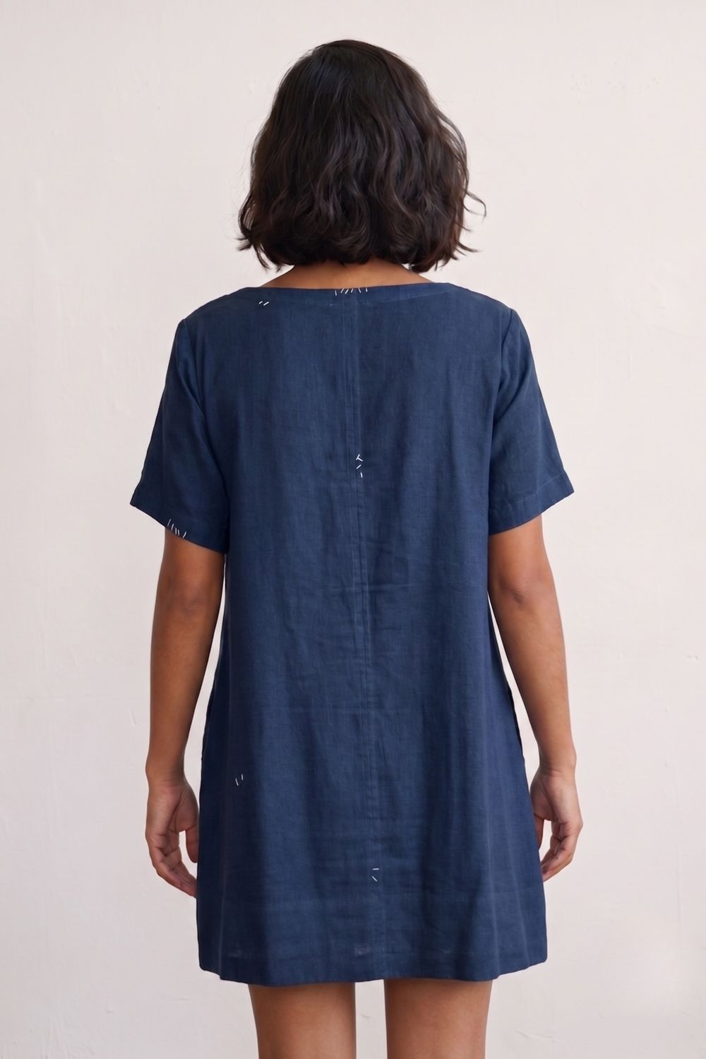 SORA MUTED INDIGO DRESS