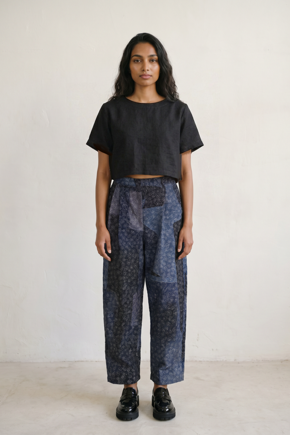 EMORA EMBROIDERED PANTS