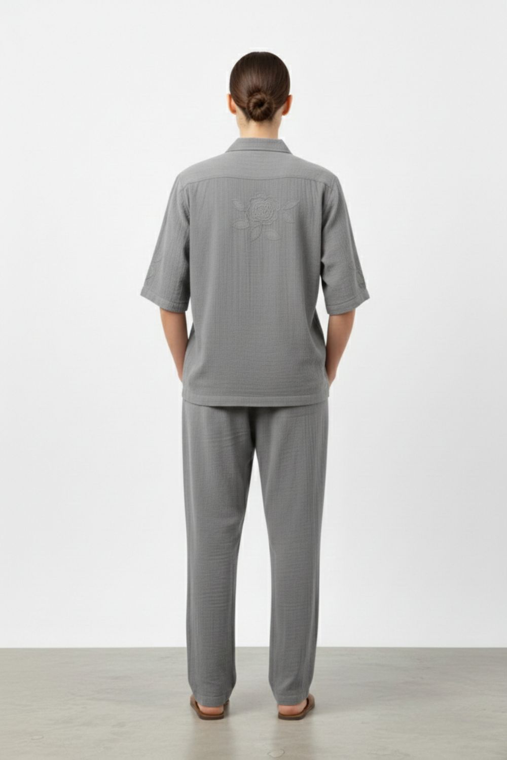 FLORIQUE GREY SHIRT