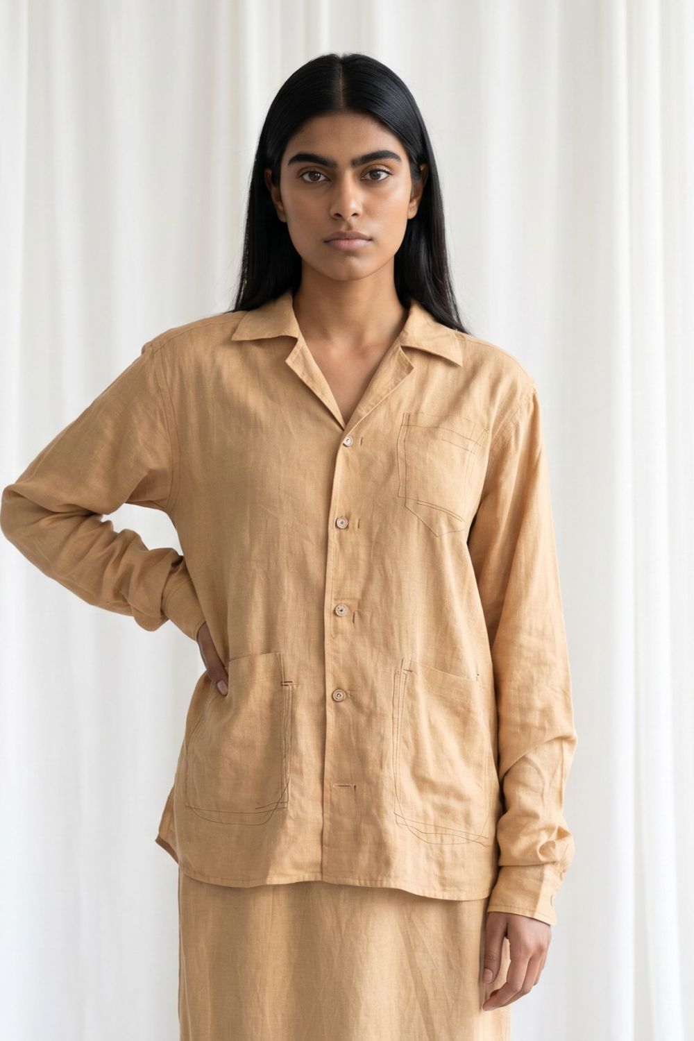 RENELLE BEIGE SHIRT