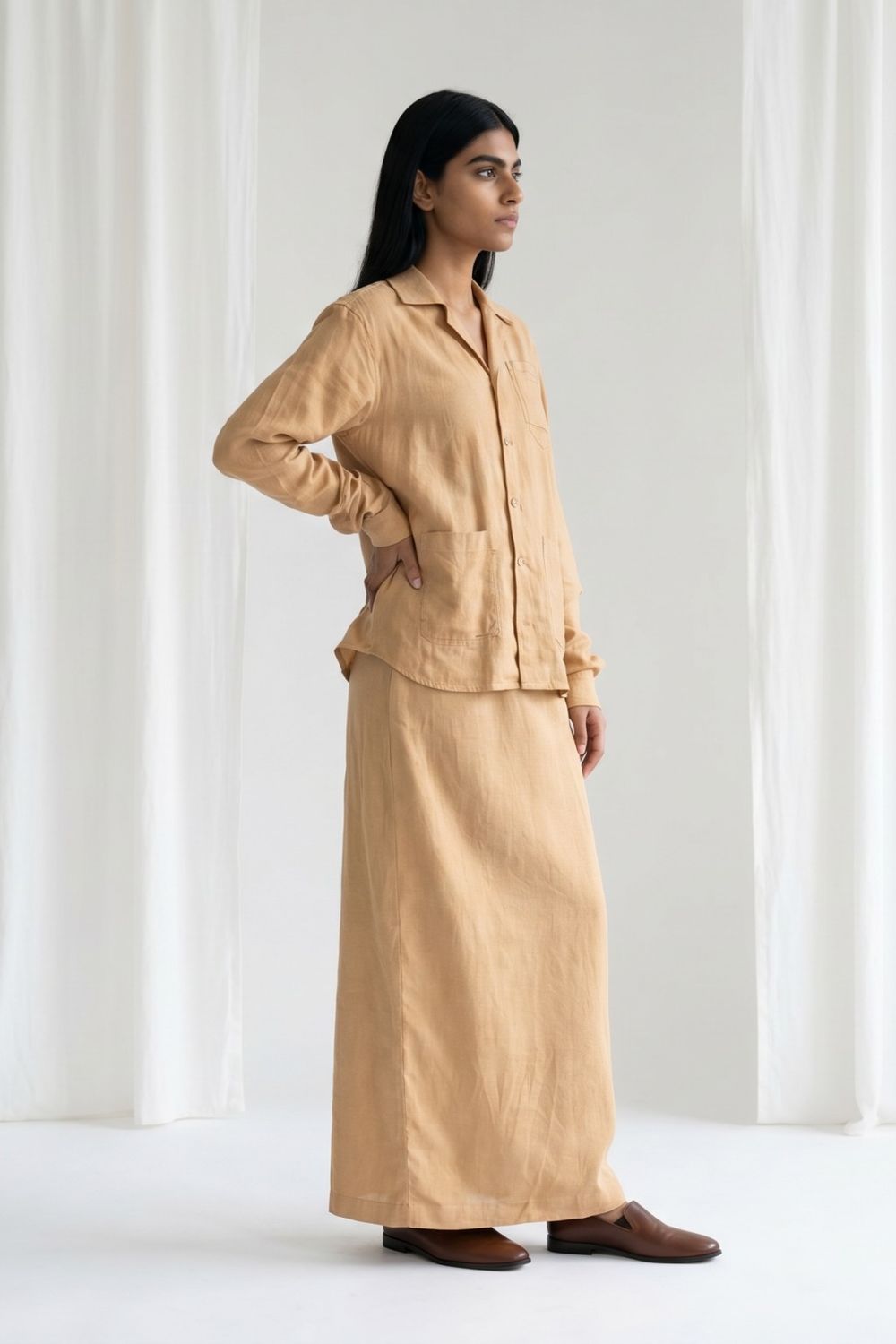 RENELLE BEIGE SHIRT