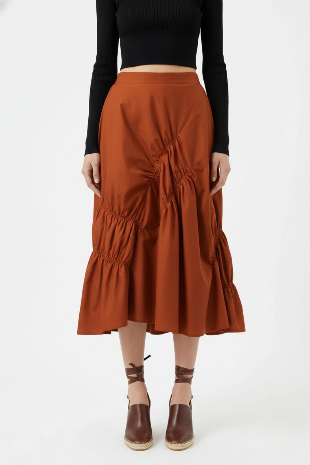 LIZZY RUST SKIRT