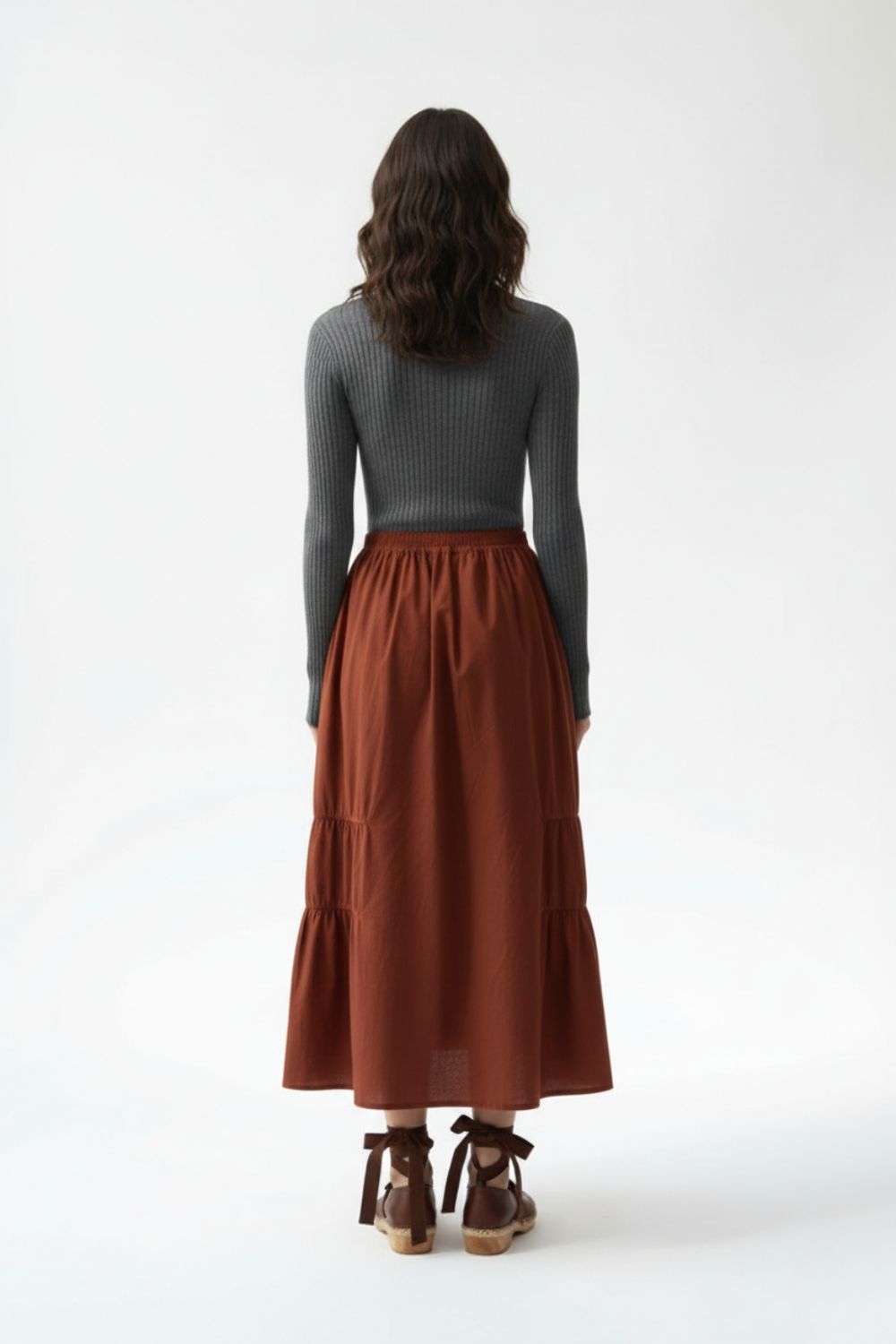 LIZZY RUST SKIRT