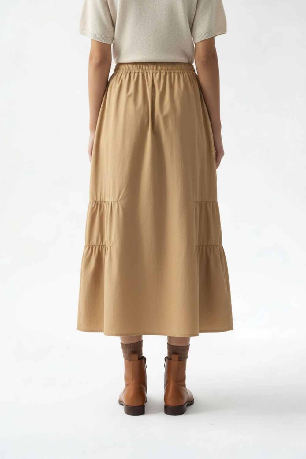 LIZZY BEIGE SKIRT