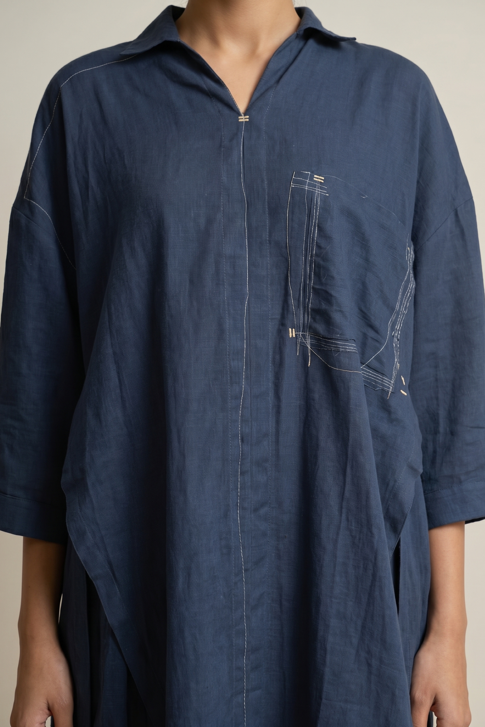 BLAKE MUTED INDIGO SET