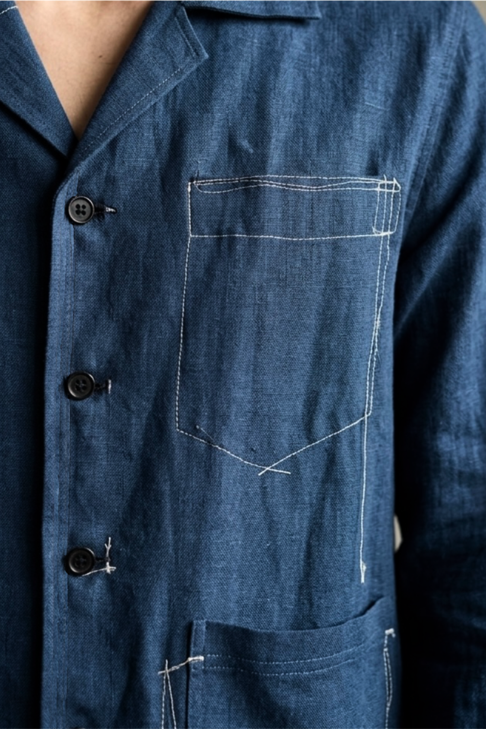 RENELLE MUTED INDIGO SET