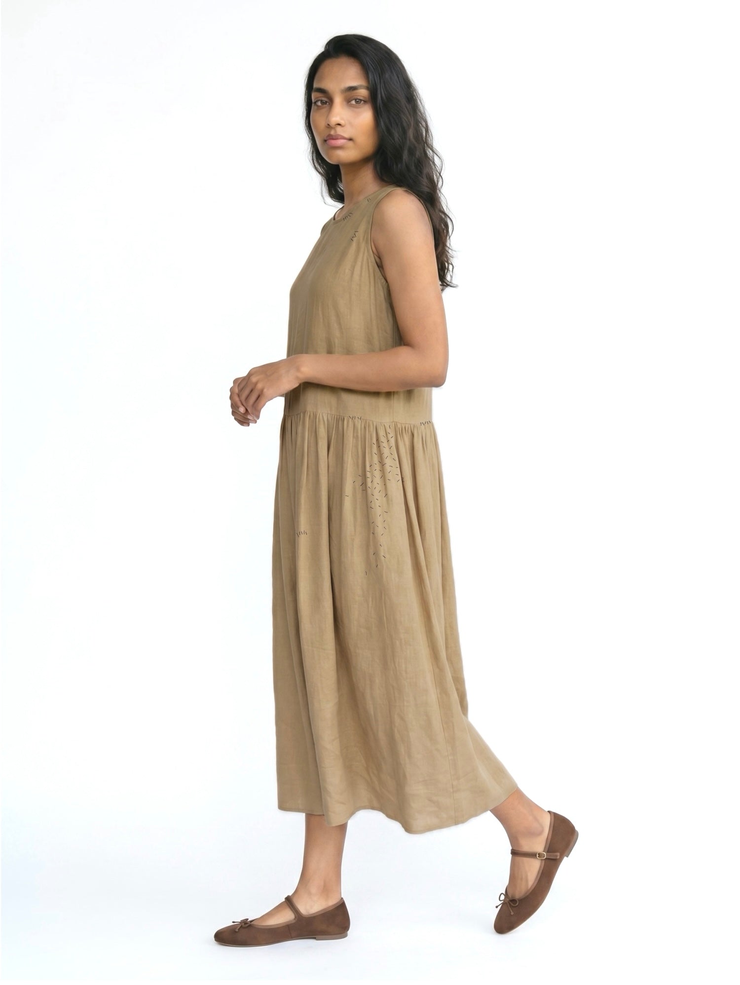 SUSAN BEIGE DRESS