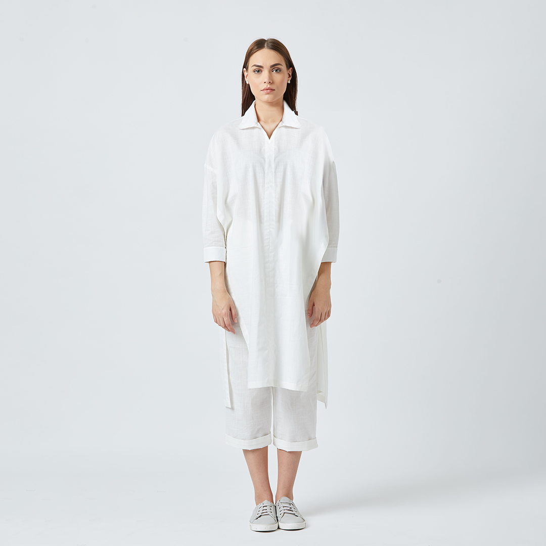 Blake White Tunic