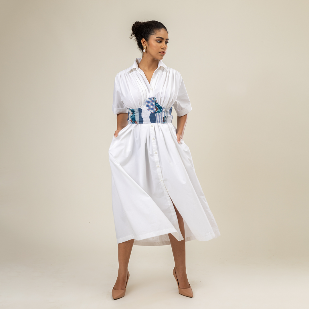 Sky Patchwork Belt