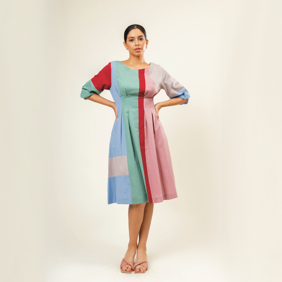 Celia Panelled Dress