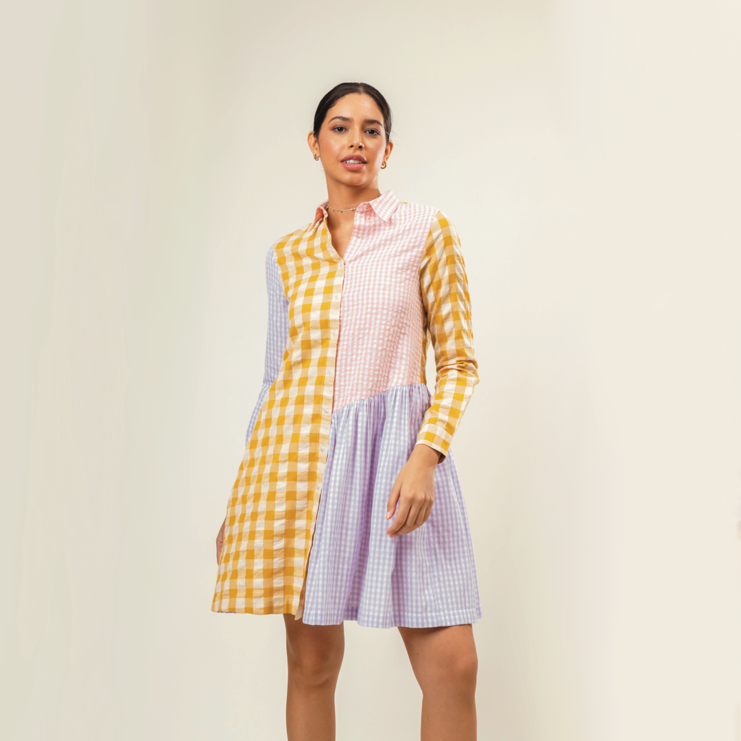 Meghan Panelled Dress
