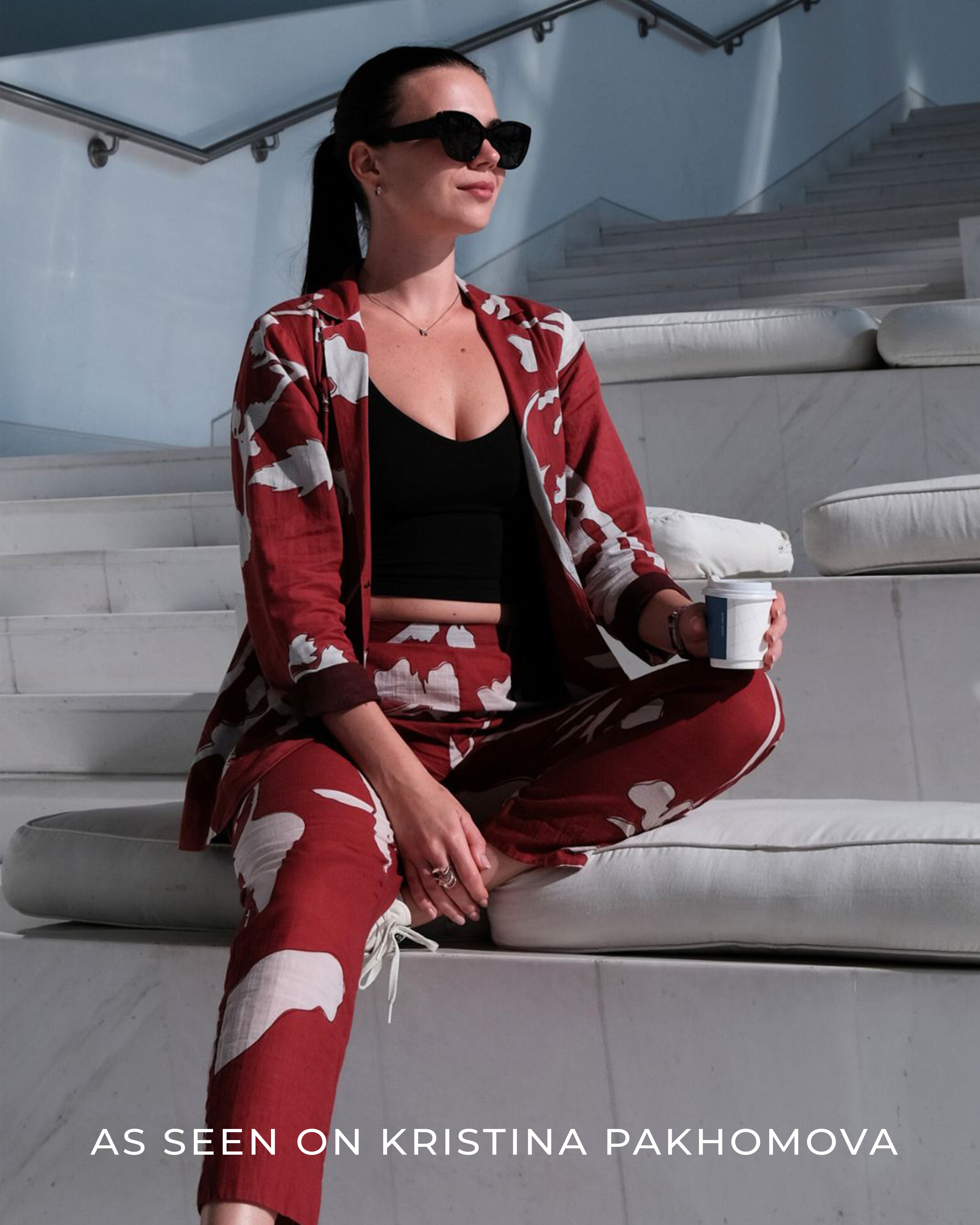 Warren printed Pants