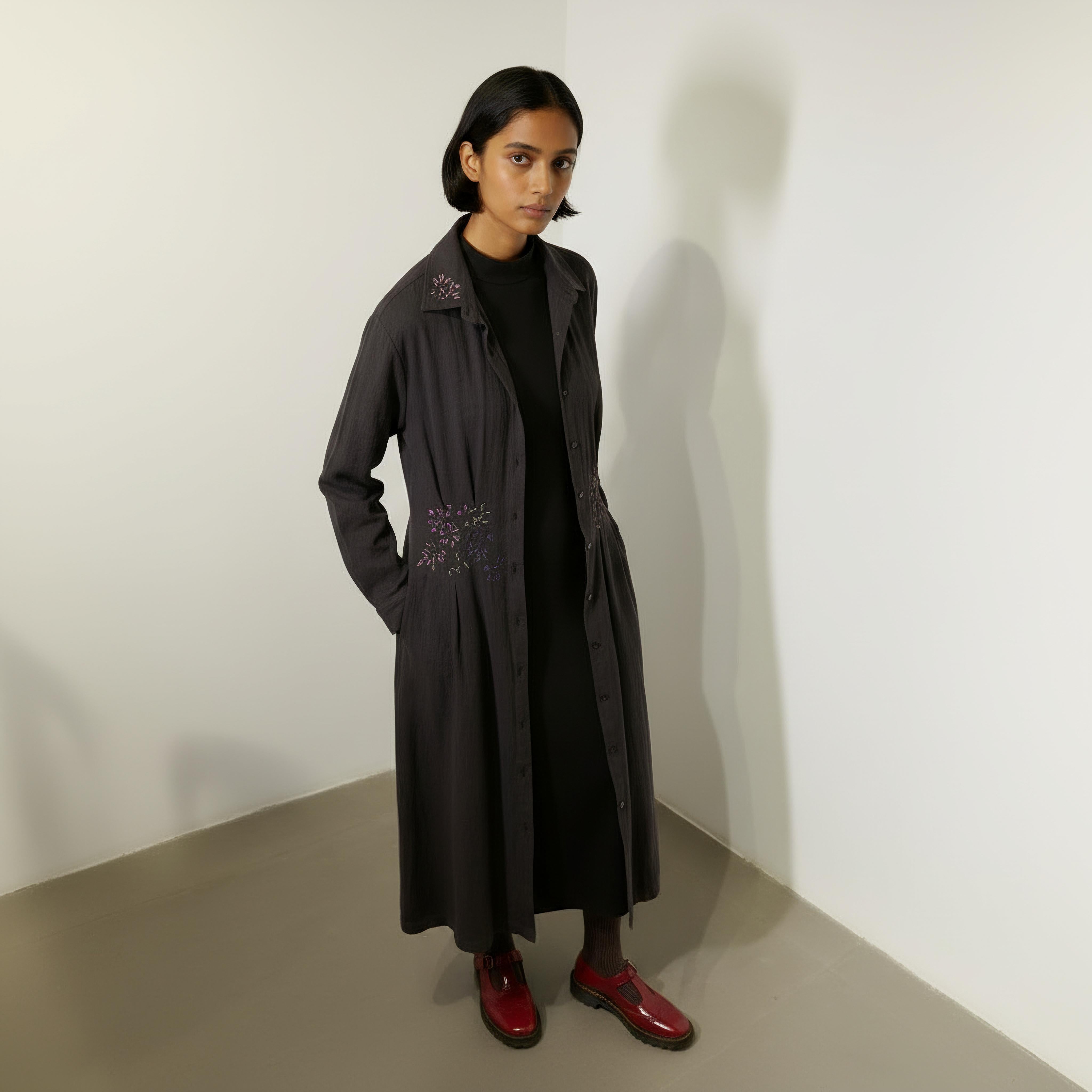 CECILE EMBROIDERED DRESS