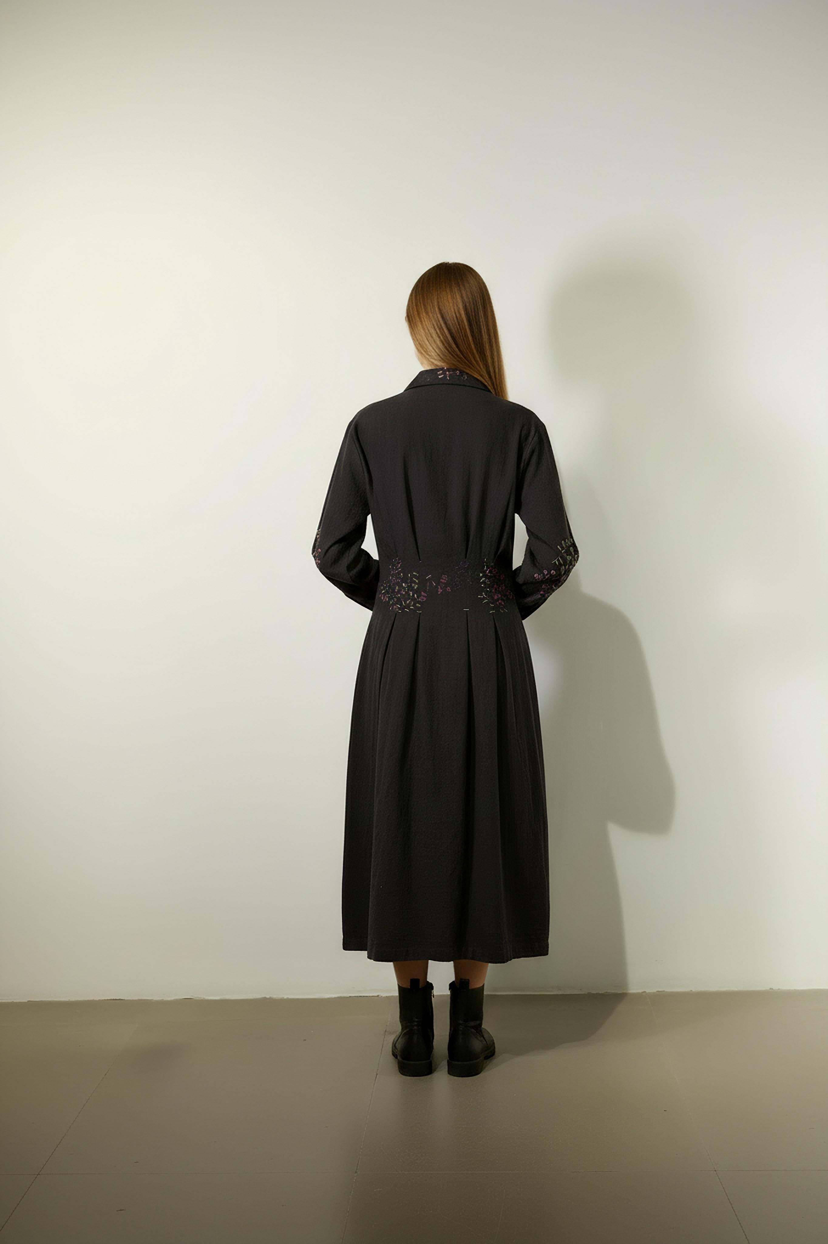 CECILE EMBROIDERED DRESS