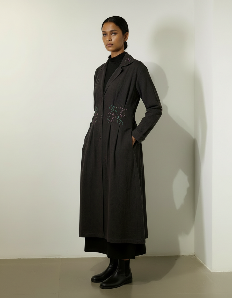 CECILE EMBROIDERED DRESS